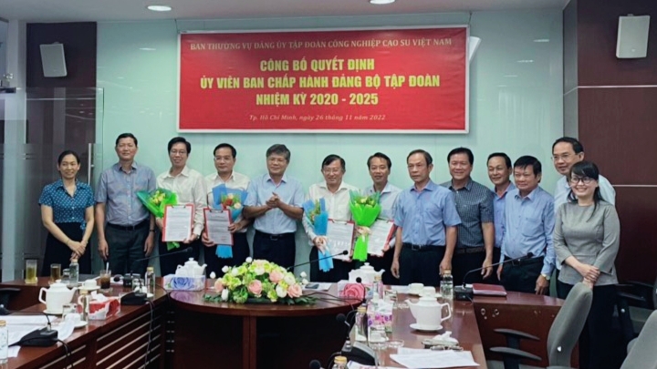 Đảng ủy VRG kiện toàn Ban chấp hành nhiệm kỳ 2020 – 2025